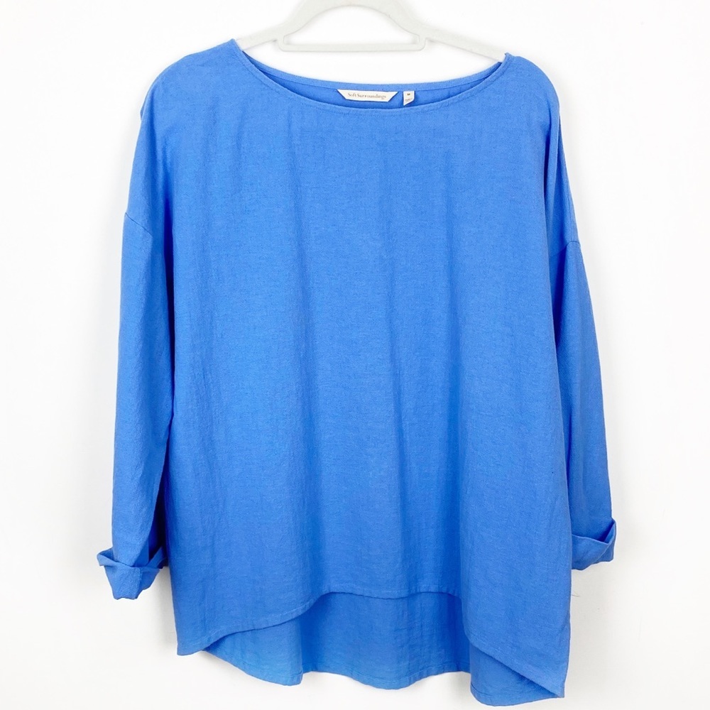 Soft Surroundings 3/4 Sleeve Top